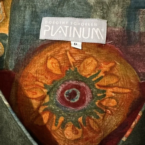 DOROTHY SCHOELEN PLATINUM TOP SIZE P(Small) - Picture 3 of 3